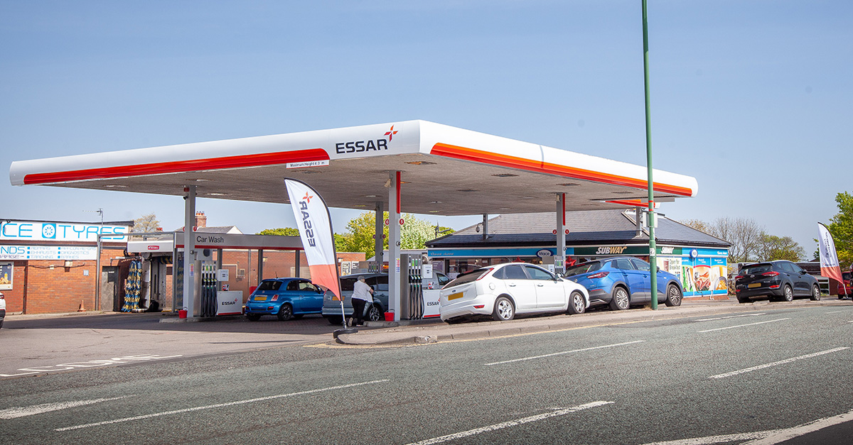 Essar forecourt Durham